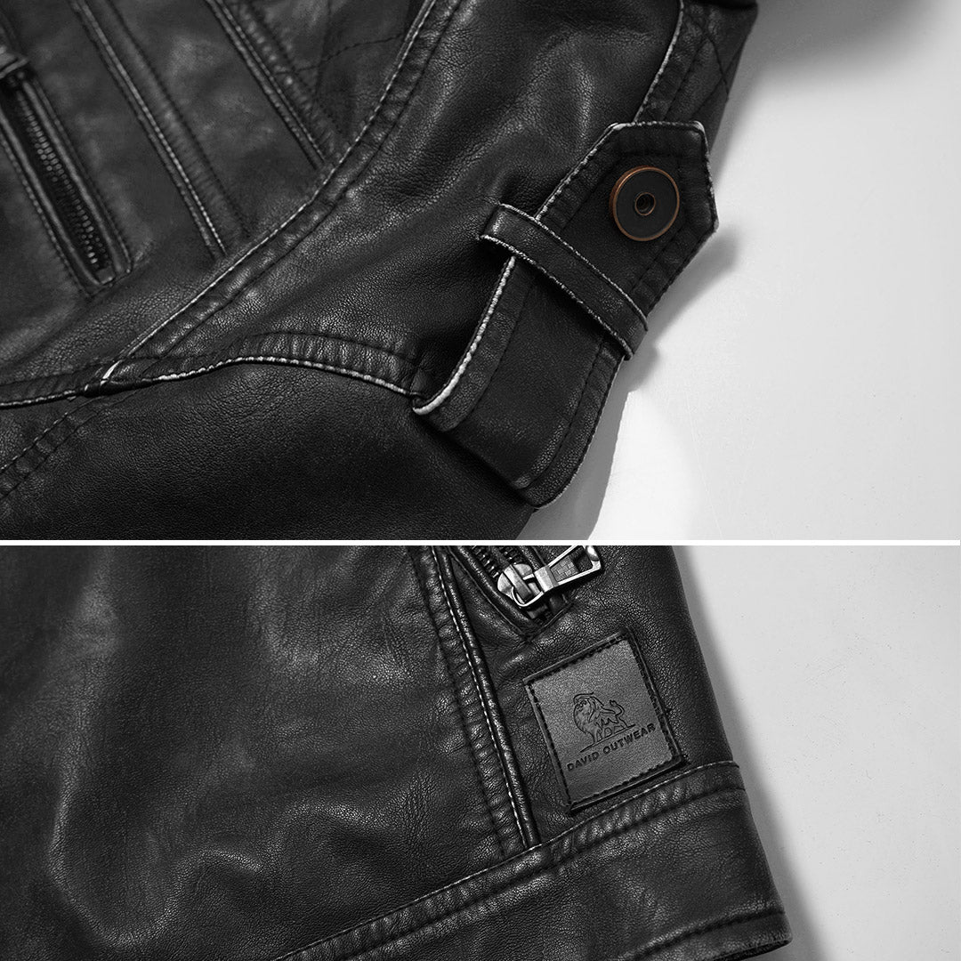 Wolfaron Rider Leather Jacket