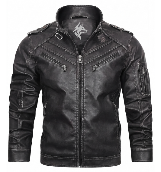 Wolfaron Rider Leather Jacket