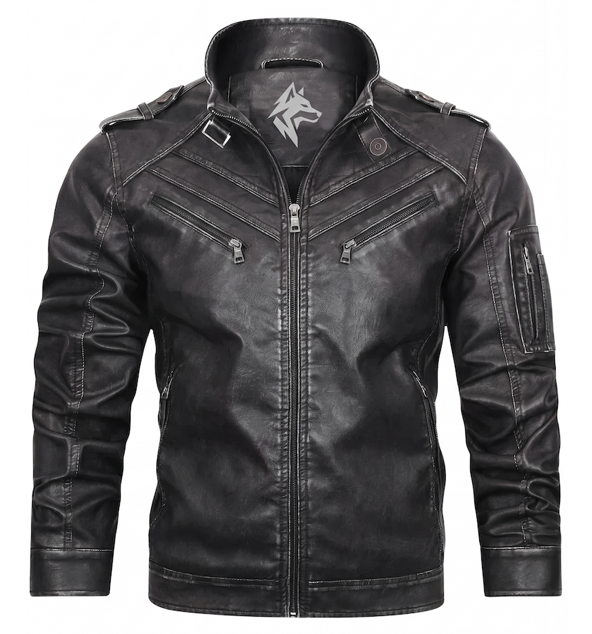 Wolfaron Rider Leather Jacket