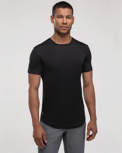 All Black Crew Curve-Hem 6-Pack