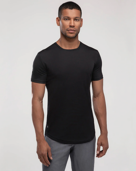 All Black Crew Curve-Hem 6-Pack