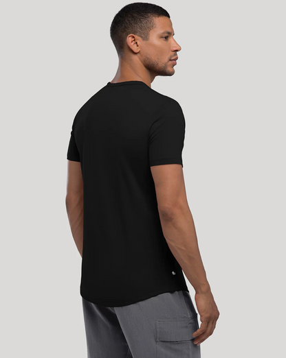 All Black Crew Curve-Hem 6-Pack