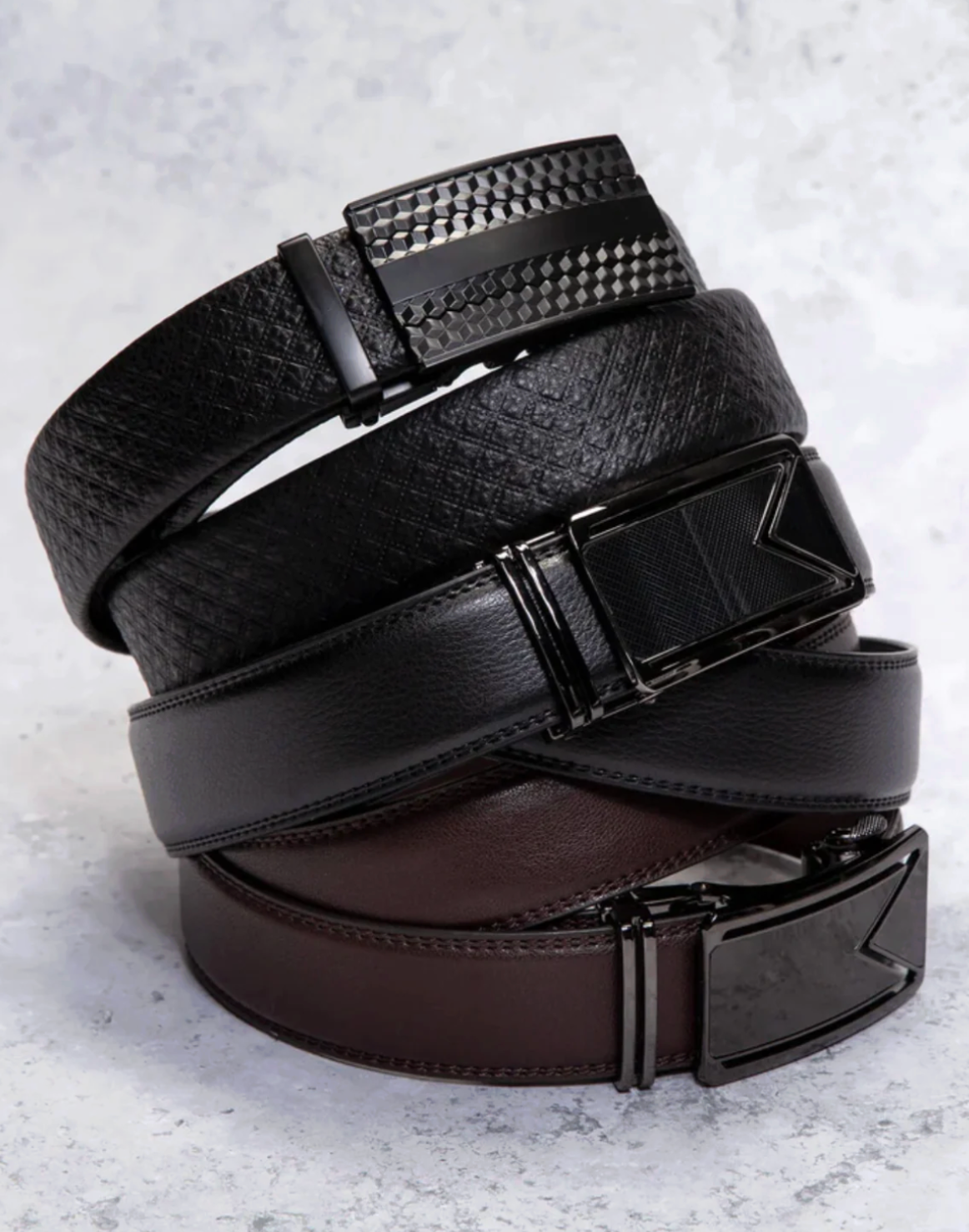 Wolfaron Leather Belt