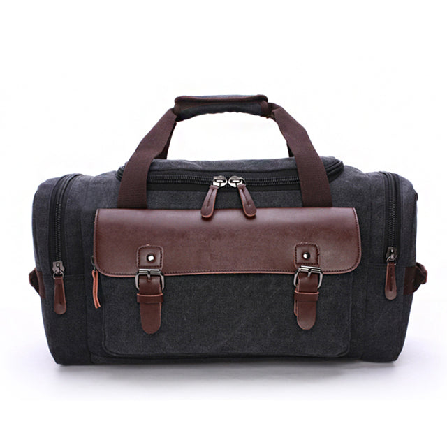 Voyager Leather Weekender Bag