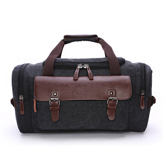Voyager Leather Weekender Bag