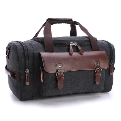 Voyager Leather Weekender Bag