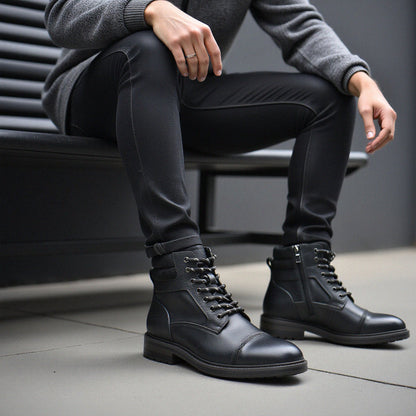 Frontier Leather Boots