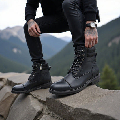 Frontier Leather Boots