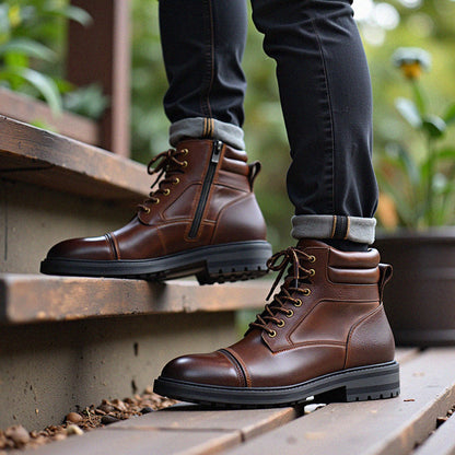 Frontier Leather Boots
